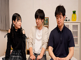 寝取り屋に愛する彼女を寝取らせたらドM属性を覚醒して、潮吹きまくりの首絞め中出しハードファックにハマってしまった　響乃うた　サンプル画像09